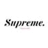 Logo for the brand Supreme
